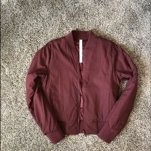 Lululemon bomber reversible jacket size 6